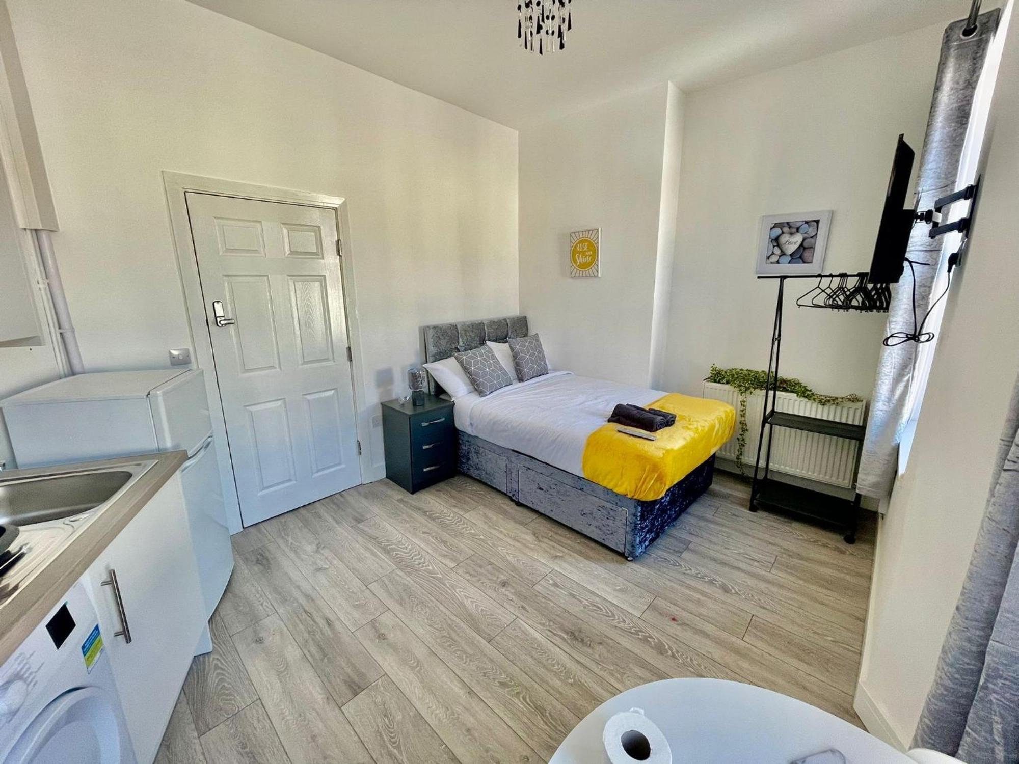 Cheerful 1 Bed Apartment Cardiff City Centre - Penarth Rd 객실 사진